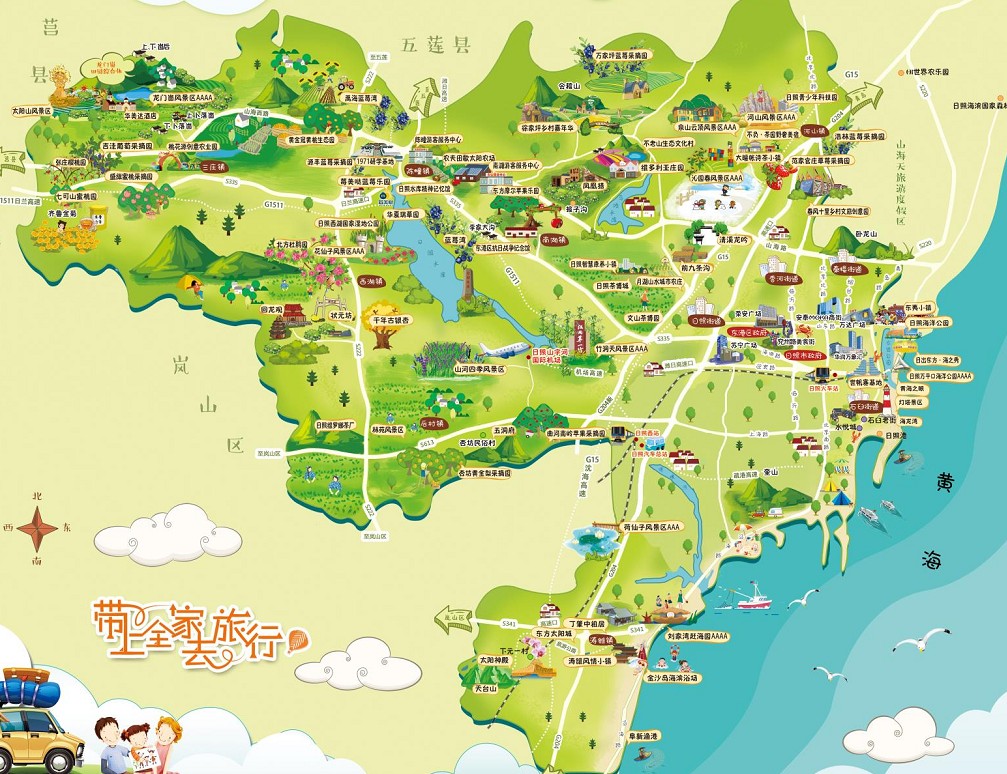 瓯海景区使用手绘地图给景区能带来什么好处？